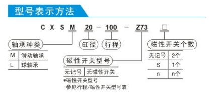 CXSM雙軸氣缸型號