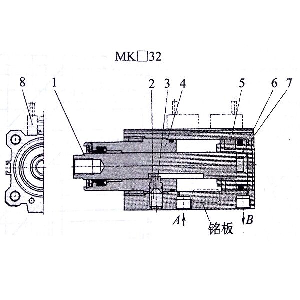 回轉(zhuǎn)夾緊氣缸結(jié)構(gòu)原理圖.jpg