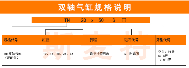 雙軸氣缸