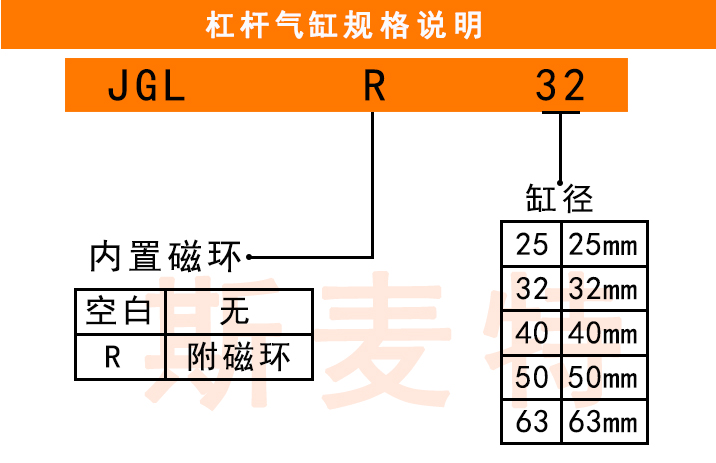 杠桿氣缸JGL